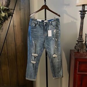 Vermet Distressed Blue Jeans- SZ 31-NWT